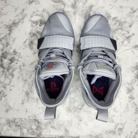 Nike PG 2.5 Playstation Wolf Grey (GS) Size 7Y BQ9677-001 Gently Used - Picture 5 of 10